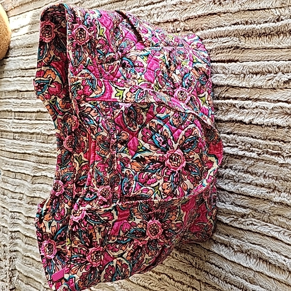 Large Vera Bradley Tote Shoulder Bag